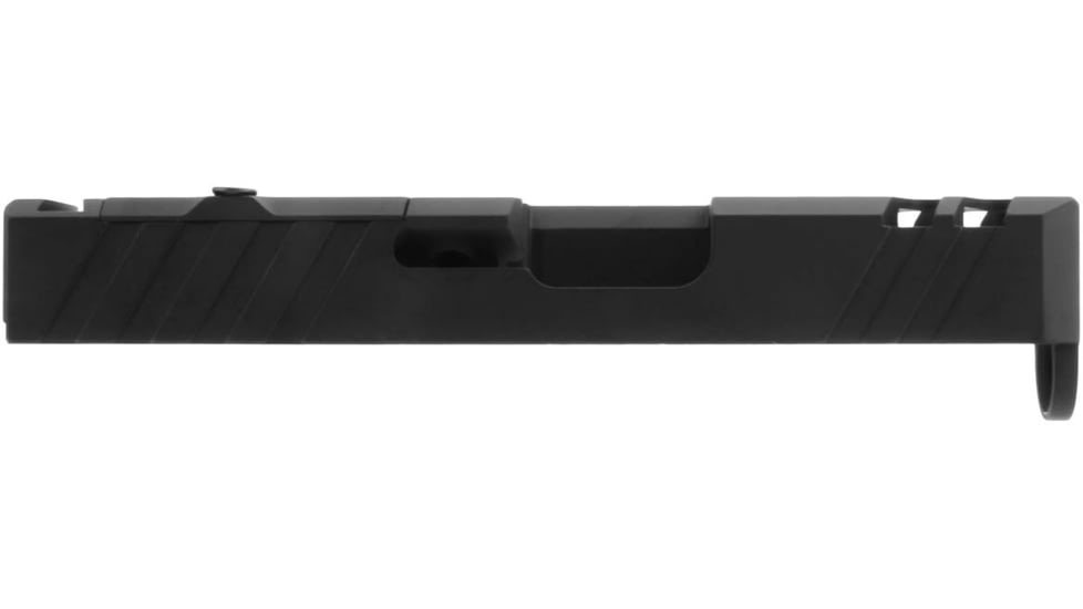 TacFire Glock Slide with Cover Plate, Glock 26, RMR Cut, Ceracoted, Graphite Black, GLKSL26-G2