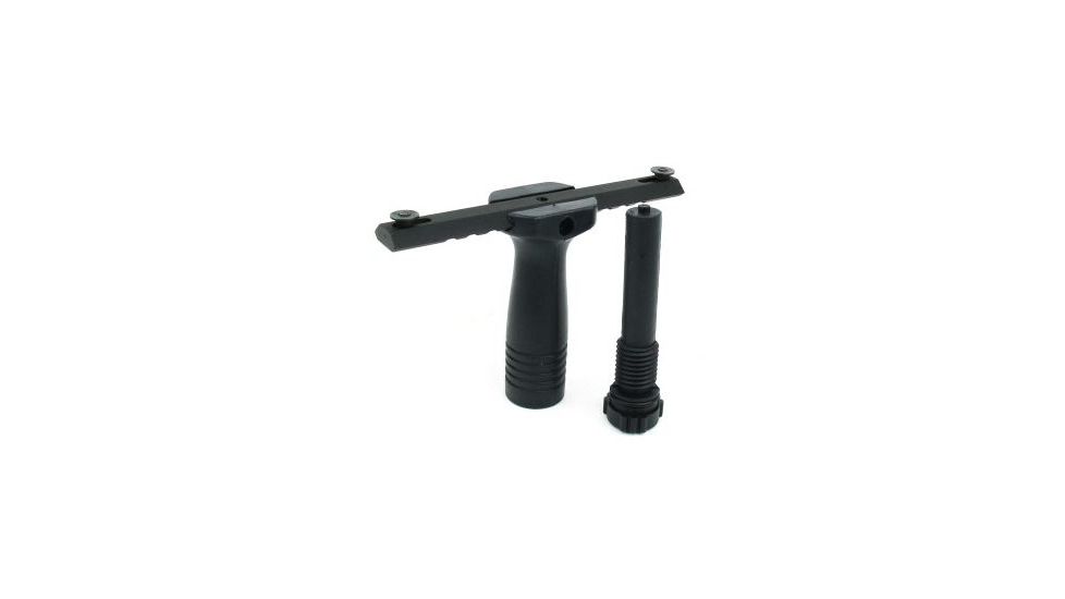 Tacfire Grip With 6in Weaver Rail, Black VG02