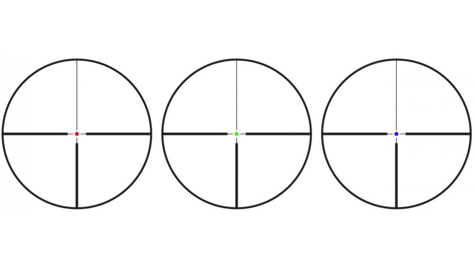 Tacfire Illuminated Red/Green/Blue Dot Reticle
