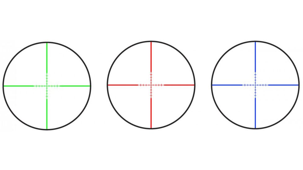 Tacfire Illuminated Red/Green/Blue P4 Sniper Reticle