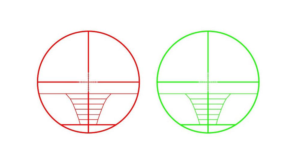 Tacfire Illuminated Red/Green Rangefinder Reticle