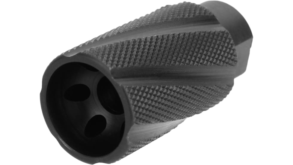 TacFire Knurled Linear Compensator, .308 5/8x24, Black, Small, MZ1023-3B