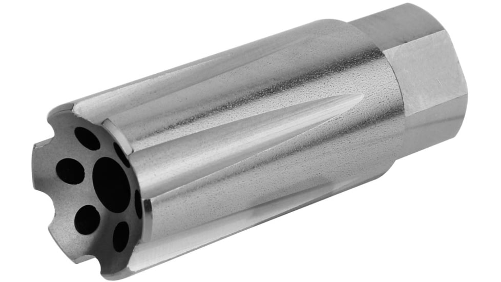 TacFire Linear Compensator, 5.56x45mm, 1/2x28, Stainless Steel, MZ1020-SS