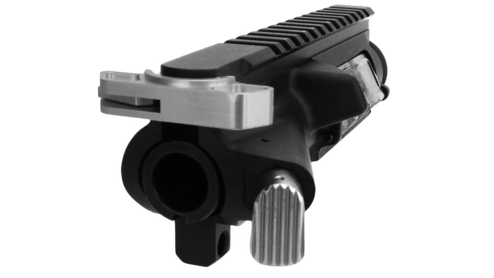 TacFire Nickel Plated Teardrop Forward Assist, Black, MAR094TD-N