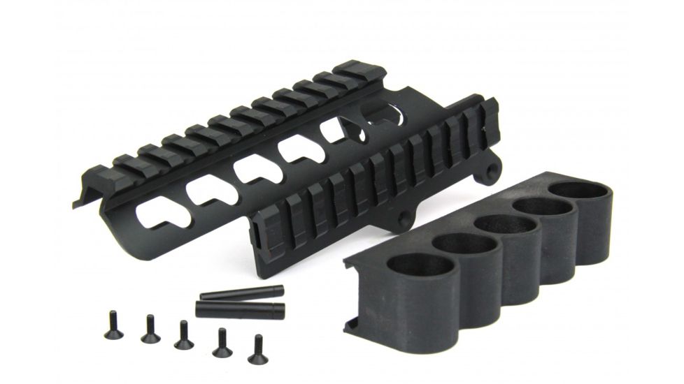 Tacfire Remington 870 Side Saddle Mount, Black, MSG013