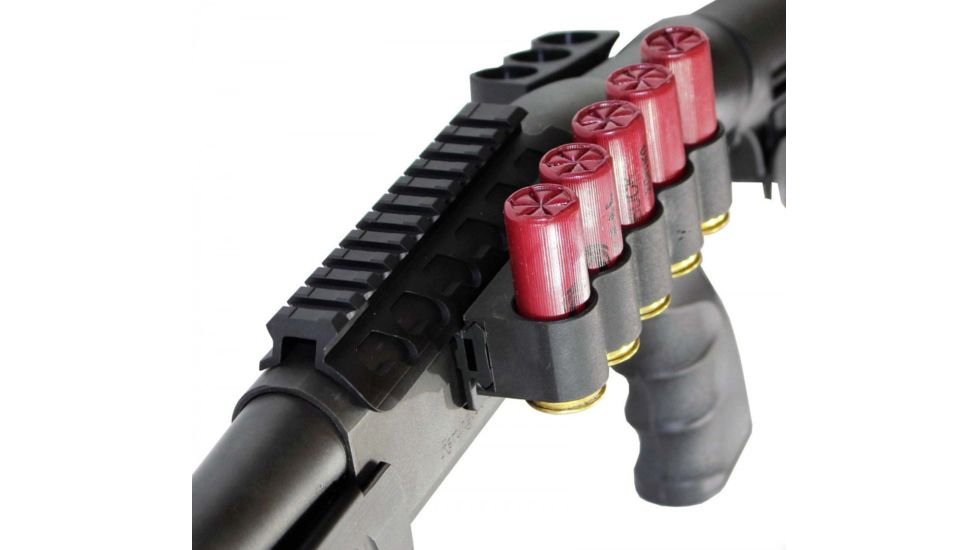 Tacfire Remington 870 Side Saddle Mount, Black, MSG013