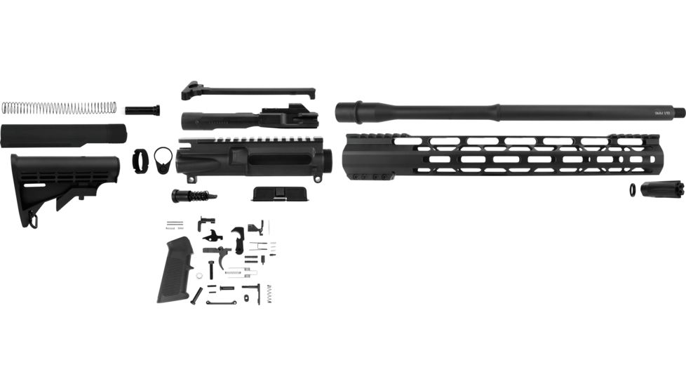 TacFire RFL Build Kit W/LPK 9mm Luger Rifle Build Kit ADC W/LPK 16 Barrel Bla SSRK9MM16LPK