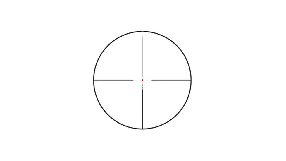 TacFire SC1424CCD HD Rifle Scope 1-4x 24mm Obj 112-25.5 Ft @ 100 Yds FOV 30mm Tu