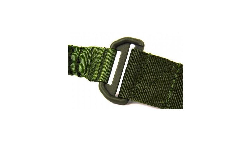 Tacfire Single Point Double Bungee Rifle Sling/Snap-On Steel Clip, Green SL001OD