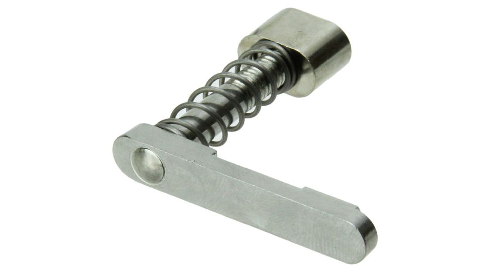 TacFire Stainless Steel Magazine Catch Assembly, Black, MAR119-SS