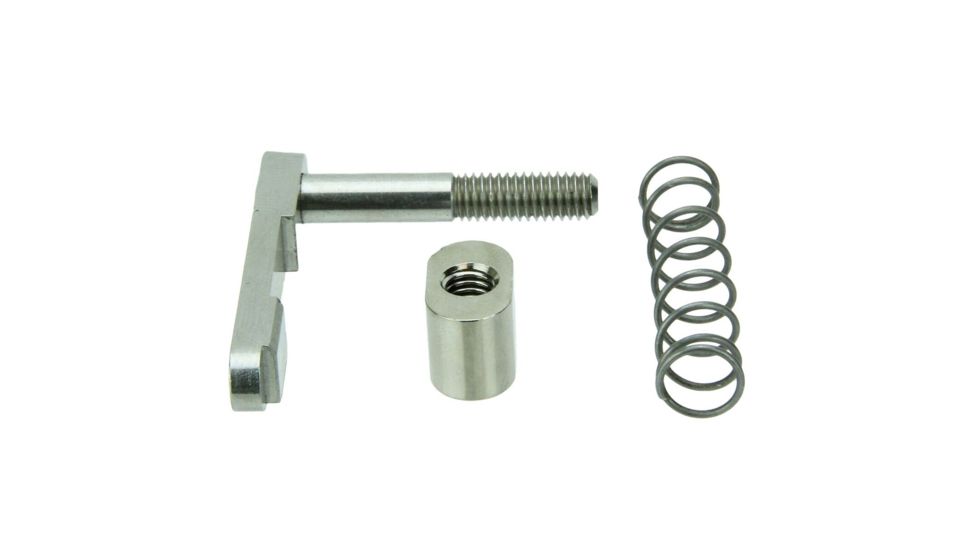 TacFire Stainless Steel Magazine Catch Assembly, Black, MAR119-SS