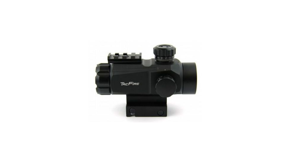 Tacfire Tactical 1X35 Dual Ill. Red/Green Multi-Reticle Sight w/Top Accessory Rail, Black RD008