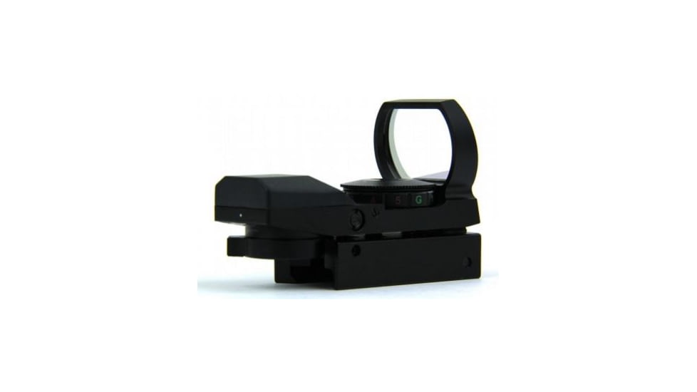 Tacfire Tactical Dual Illuminated 4 Different Reticles/Predator Edition, Black RD007-PE