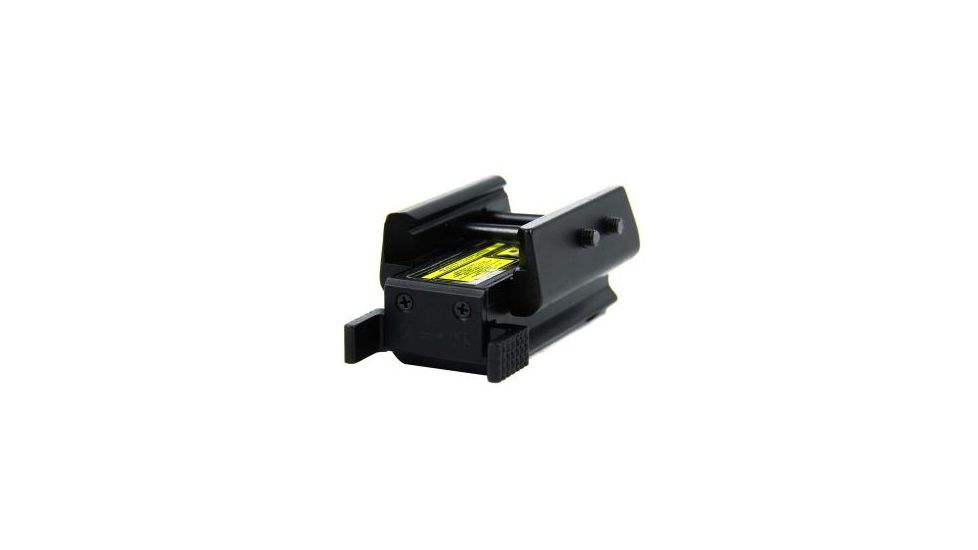 Tacfire Tactical Rifle/Pistol Red Laser Sight With Sliding On/Off Switch, Black LZ002R