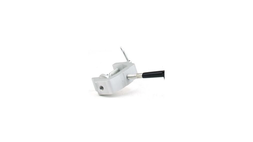 Tacfire Universal Boat Deck Clamp-On Fishing Rod Holder/Aluminum, Heavy Duty, Silver FA001