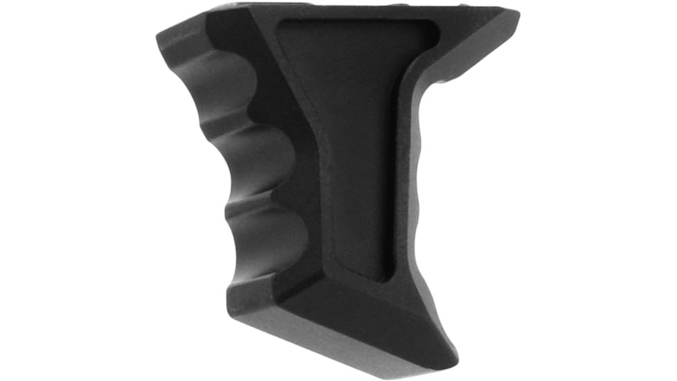 TacFire Version 2 Aluminum M-LOK Angled Handstop, Black, Small, AHS-2B
