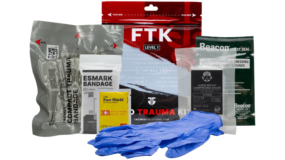 Tacmed Level 1 Field Trauma Kit, 800115