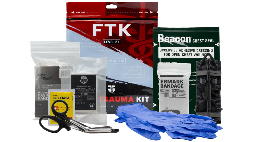 Tacmed Level 2T Field Trauma Kit, 800117
