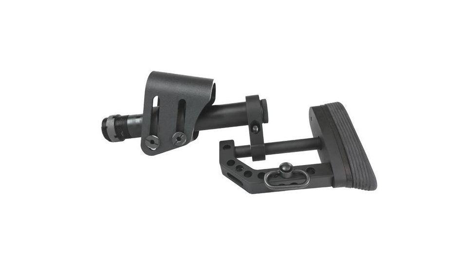 Tacmod AR-15 Complete Buttstock Assembly, Matte Black, 770202