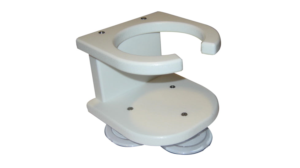 TACO Marine 1-Drink Poly Cup Holder - White 45937