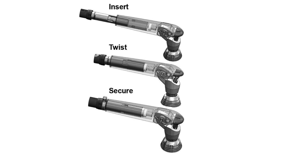 TACO Marine Grand Slam Outrigger Mounts, Only Accepts CF-HD Poles, GS-500