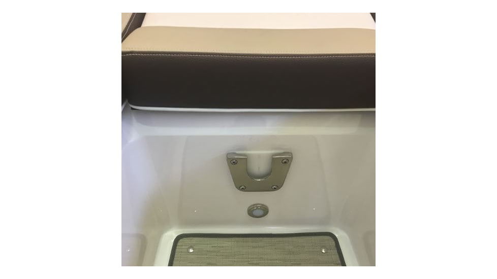 TACO Marine High Polish Stainless Steel Side Mount Table Pedestal Receptor, F16-0080