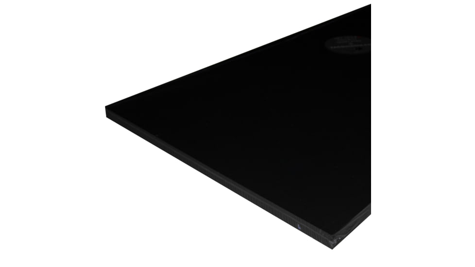 TACO Marine Lumber - 24&quot; x 27&quot; x 1/2&quot; - Black Starboard 64610