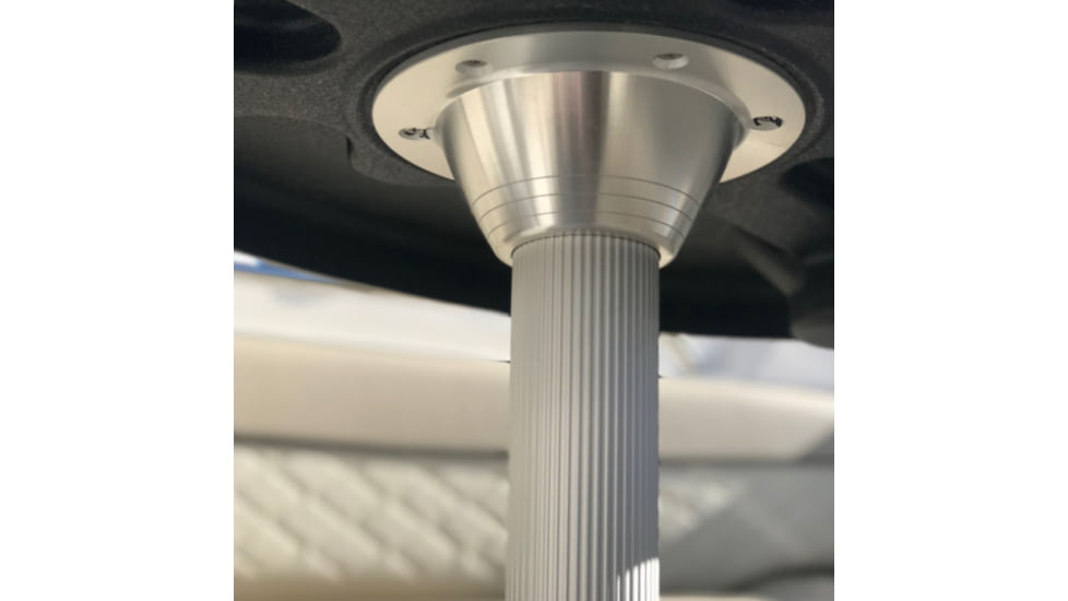 TACO Marine Surface-Mount Pedestal Table Base For 2.375in Post - Base, 7in, Z10-4067BLY60MM