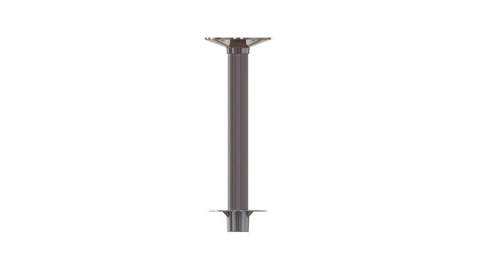TACO Marine Surface-Mount Pedestal Table Base For 3in Post 8.625in Base, Z10-4080BLY76MM