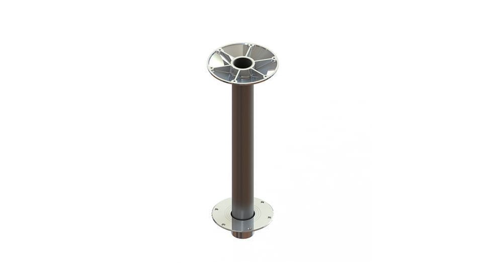 TACO Marine Surface-Mount Pedestal Table Base For 3in Post 8.625in Base, Z10-4080BLY76MM