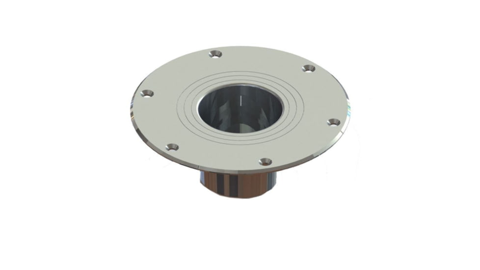 TACO Marine Surface-Mount Pedestal Table Base For 3in Post 8.625in Base, Z10-4080BLY76MM