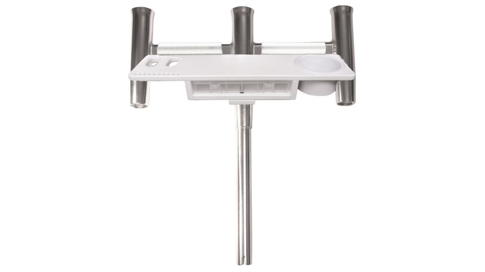 TACO Marine Trident Rod Holder Cluster Straight w/Tool Caddy Deluxe 61336