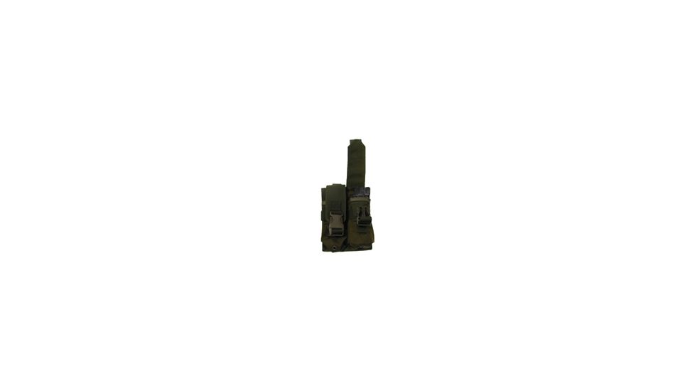 Tacprogear Double Flashbang Pouch, Olive Drab Green, Olive Drab Green P-DFLBG1-OD