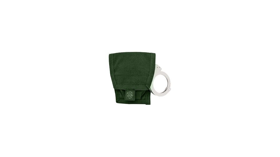 Tacprogear Double Handcuff Pouch, Olive Drab Green, Olive Drab Green P-DBLCF1-OD