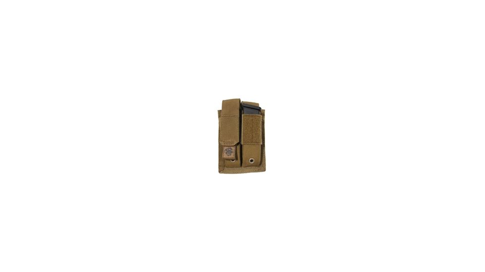 Tacprogear Double Pistol Mag Pouch, Coyote Tan, Coyote P-DPM1-CT