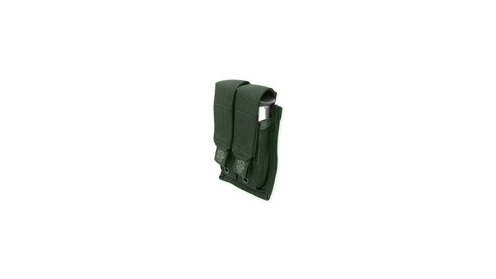 Tacprogear Double Pistol Mag Pouch, Olive Drab, Olive Drab Green P-DPM1-OD