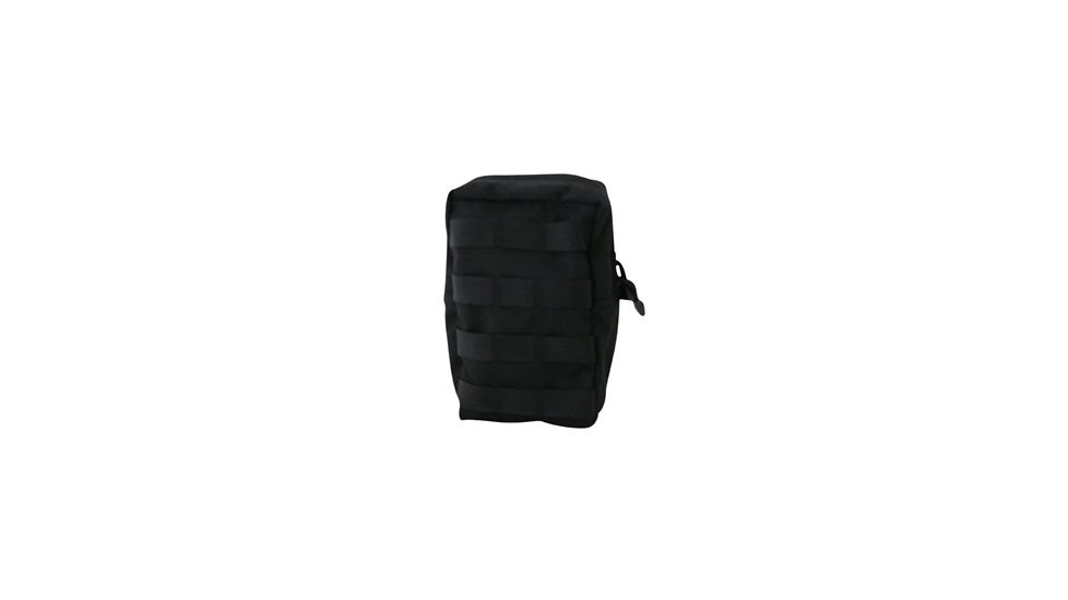 Tacprogear Large General Purpose Pouch, Upright, Black, Black P-LGGP1-BK