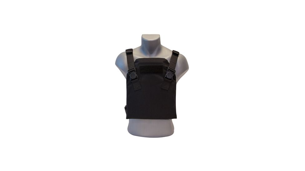 TacProGear Low Visibility Plate Carrier / Carrier Only, Black, One Size, V-LVPC1-BK