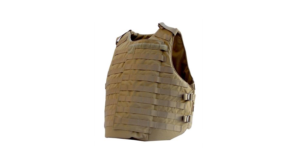 TacProGear Outer Tactical Vest, Carrier Only, 2XL, Coyote V-OTV1-CT-2X