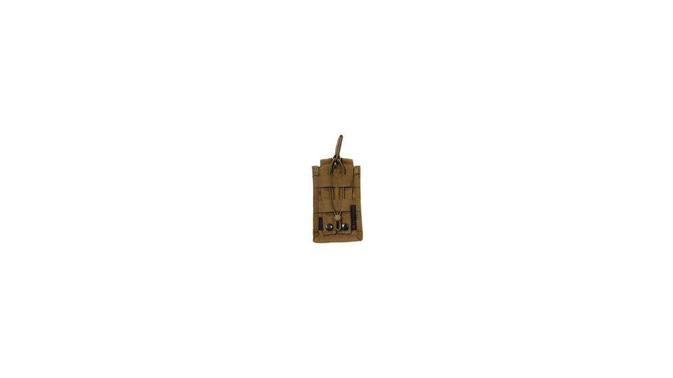 Tacprogear Single Rifle Mag Pouch, Open Top, Coyote Tan, Coyote P-SRMOT1-CT