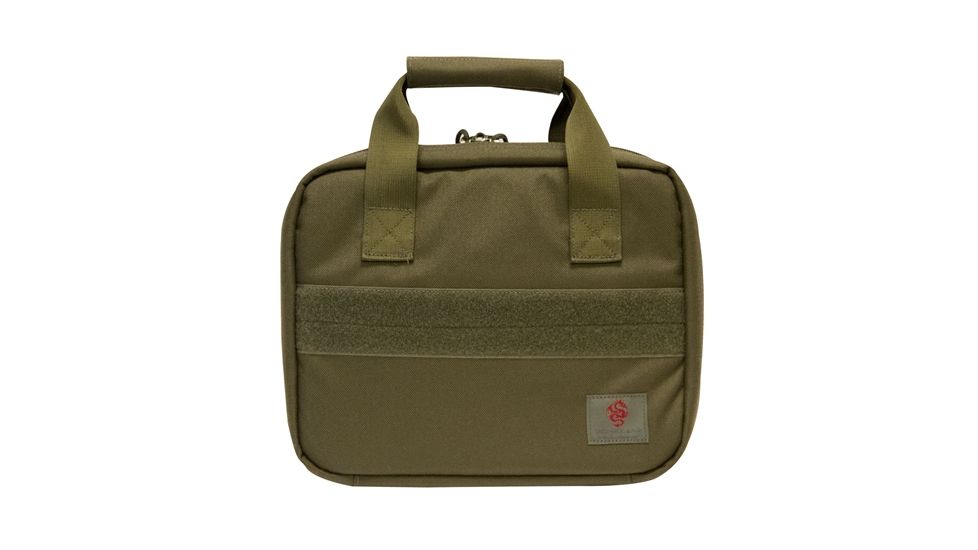 TacProGear Tactical Pistol Case with Pistol Wheel, Olive Drab Green B-TPC1-OD