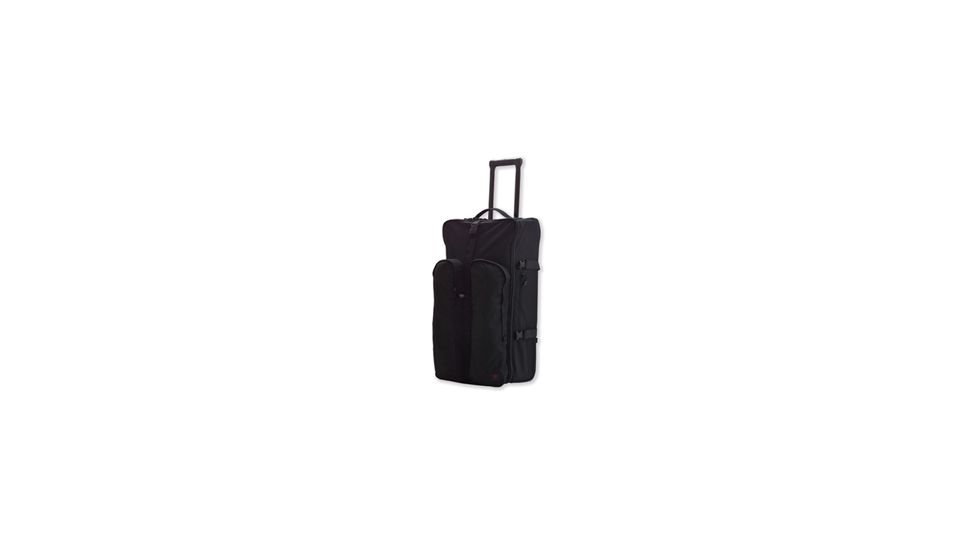 Tacprogear Tactical Rolling Luggage Bag, Full Size, Black, Black, Full B-TRLB1-BK