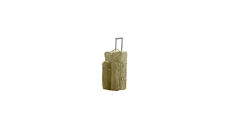 Tacprogear Tactical Rolling Luggage Bag, Full Size, Coyote Tan, Coyote, Full B-TRLB1-CT