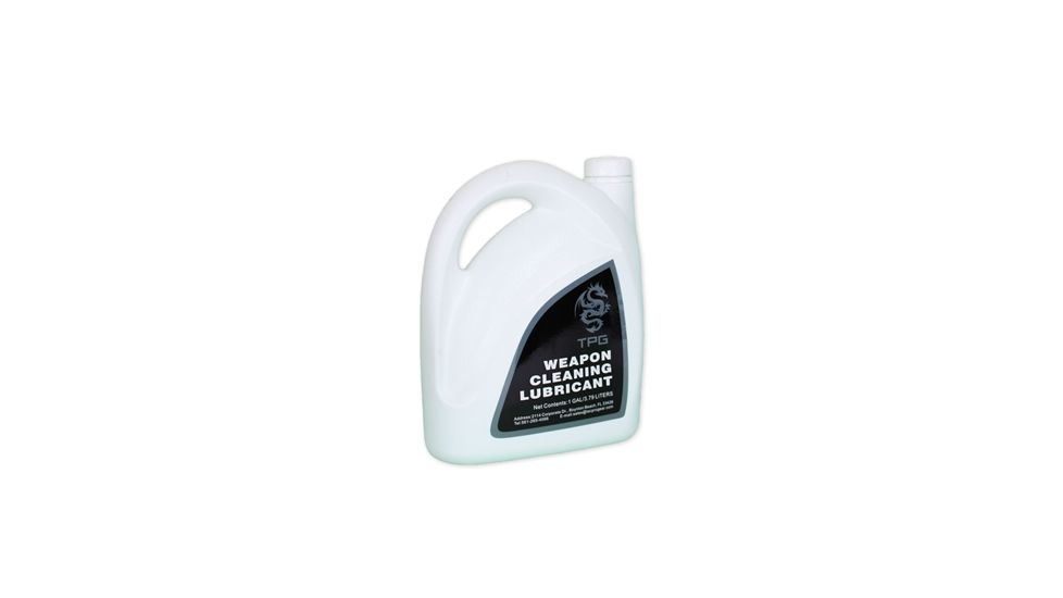 TacProGear Weapon Cleaning Lubricant / 1 GAL Bottle / 3.78L, White, AC-WCL1