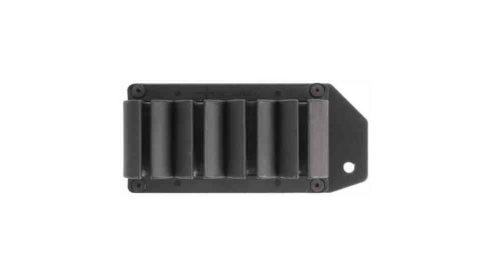 TacStar 4-Shot Sidesaddle Carrier, Hunter Black - Remington 870, 1100 &amp; 11-87, 12 Gauge
