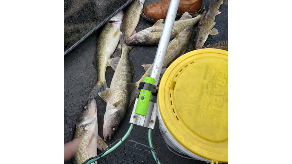 Tactacam FISH-I Waterproof Fishing Camera with Replaceable Lens System, Green, TA-5-FP