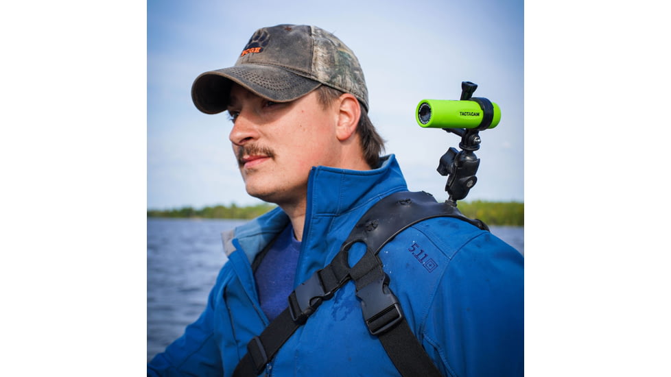 Tactacam FISH-I Waterproof Fishing Camera with Replaceable Lens System, Green, TA-5-FP