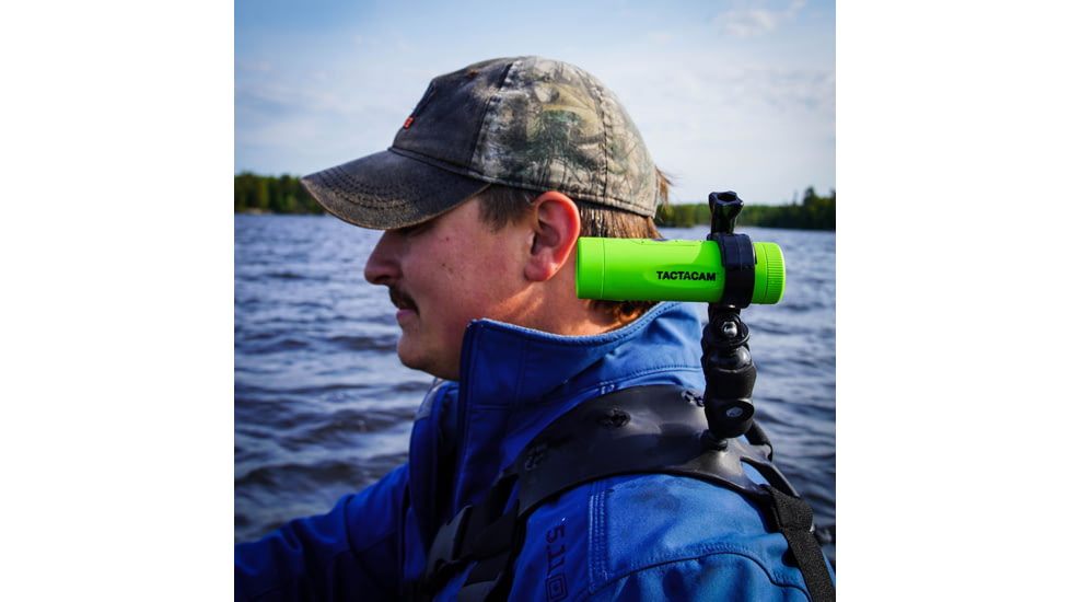Tactacam FISH-I Waterproof Fishing Camera with Replaceable Lens System, Green, TA-5-FP