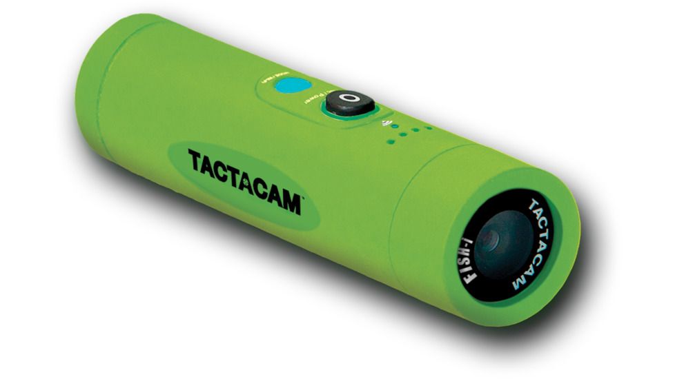 USED Tactacam FISH-I Waterproof Fishing Camera with Replaceable Lens System, Green, TA-5-FP, EDEMO1