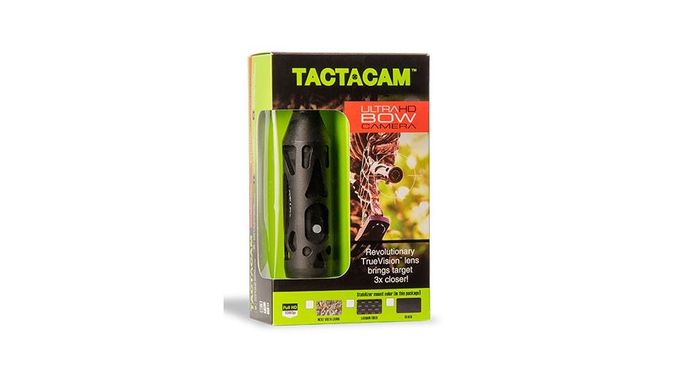 Tactacam 2.0 With Flat Black Stabilizer, Black TA-FB-FB